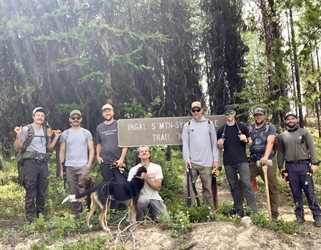 EVENT RECAP: USFS And BHA Volunteers Brush Trail in Montana's Flathead Valley