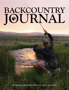 Spring 2025 issue of Backcountry Journal