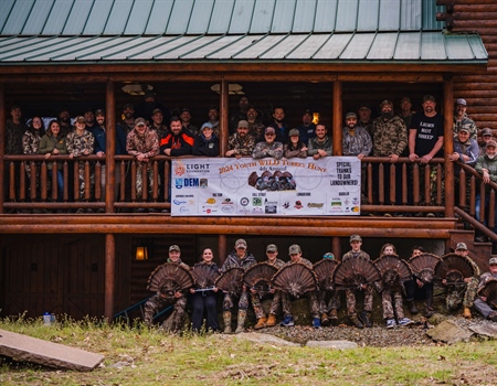 RI BHA Sponsors 2025 Youth Mentored Turkey Hunt