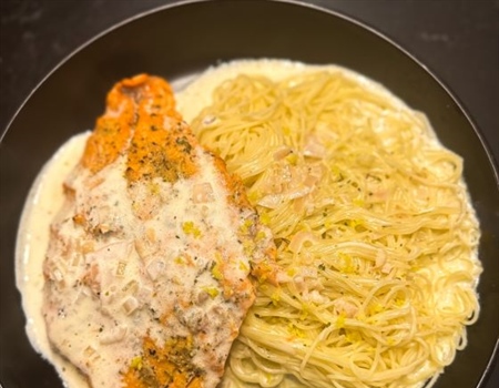 Lemon Shallot Cream Sauce