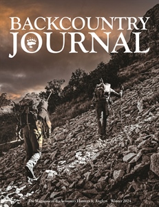 Winter 2024 issue of Backcountry Journal
