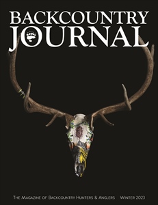 Winter 2023 issue of Backcountry Journal
