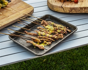 Honey & Heat Wild Turkey Yakitori