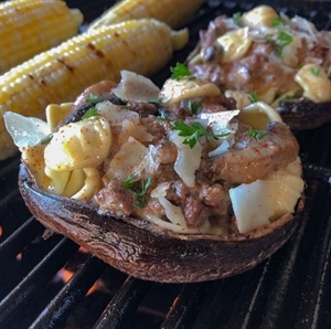 Grilled Venison Orecchiette Stroganoff