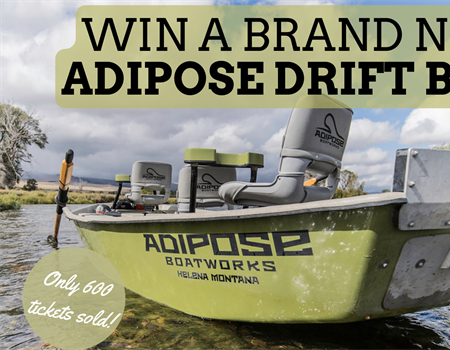 Win Your Own Adipose Drift Boat and Trailer and Support Conservation!